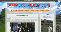 Desktop Screenshot of dovaldebalboa.com