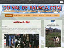 Tablet Screenshot of dovaldebalboa.com